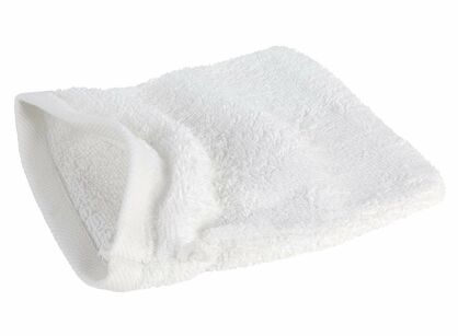 Rękawica bawełniana 16x21 GŁADKA 2 jednokolorowa biała