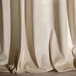 Zasłona na przelotkach 140x250 VILLA welwetowa beżowa o aksamitnej strukturze - 5