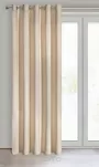 Zasłona na przelotkach 140x250 VILLA welwetowa beżowa o aksamitnej strukturze - 6