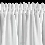 Zazdrostka w tunelu 150x70 ROSES 11 biała Eva Minge z szyfonu z pasem róż 3D - 6