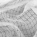 Firana na przelotkach 140x250 ELIRA biała struktura siatki - 5