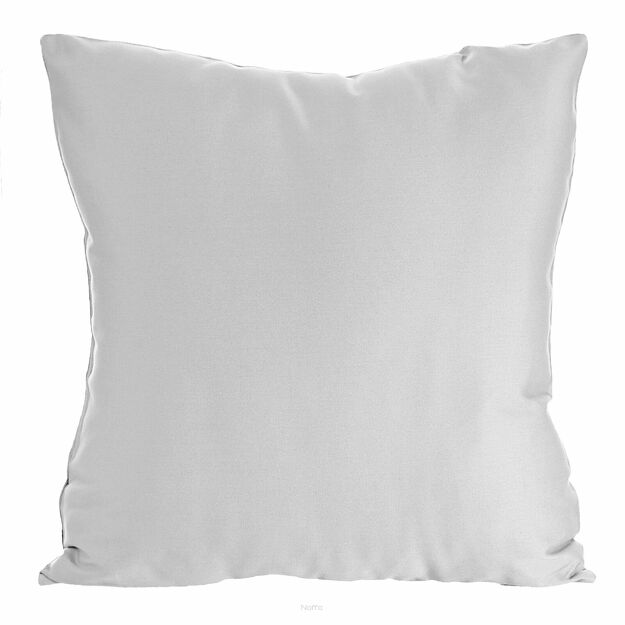 Poszewka satynowa jednokolorowa 40x40 NOVA 1 srebrna