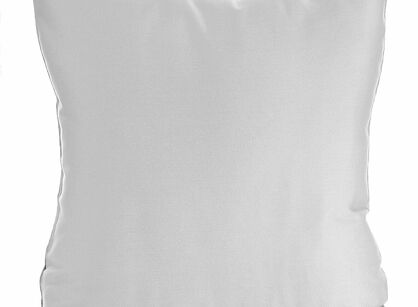 Poszewka satynowa jednokolorowa 40x40 NOVA 1 srebrna