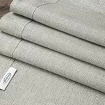 Serwetka 30x40 STELLA 2 srebrna zdobiona nabłyszczaną listwą 4 szt. - 4