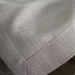 Serwetka 30x40 STELLA 2 srebrna zdobiona nabłyszczaną listwą 4 szt. - 9