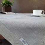 Serwetka 30x40 STELLA 2 srebrna zdobiona nabłyszczaną listwą 4 szt. - 11