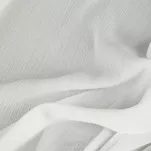 Firana na taśmie 140x270 MELINDA biała z szyfonu z efektem garbowania nie wymaga prasowania - 3