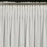 Firana na taśmie 140x270 MELINDA biała z szyfonu z efektem garbowania nie wymaga prasowania - 8