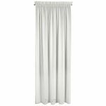 Firana na taśmie 140x270 MELINDA biała z szyfonu z efektem garbowania nie wymaga prasowania - 6