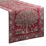 Bieżnik gobelinowy 40x100 4077 czerwony wzór drzewka szczęścia - 7