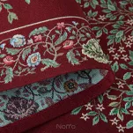 Bieżnik gobelinowy 40x100 4077 czerwony wzór drzewka szczęścia - 6