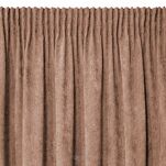 Zasłona na taśmie 140x270 ANISA ciemny róż jednokolorowa z szenilowej tkaniny - 4