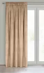 Zasłona gotowa na taśmie 140x270 ROSA welwetowa ciemny beż Design 91 - 10
