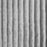 Koc na fotel 70x160 SOFT srebrny puszysty typu flano z wytłaczanym wzorem Design 91 - 2