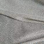 Zasłona na przelotkach 140x270 ABBY naturalna miętowa o strukturze siatki z buklą - 3