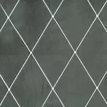 Zasłona gotowa na przelotkach 140x250 MARGO welwetowa Pierre Cardin srebrna zdobiona srebrnym haftem w romby - 2