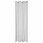 Firana na przelotkach 140x250 ABI biała o strukturze siatki - 7