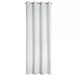 Zasłona na przelotkach 140x250 MELANIE welwetowa biała o aksamitnej strukturze - 11