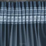 Zasłona na taśmie 135x300 ROSA welwetowa granatowa Design 91 - 14