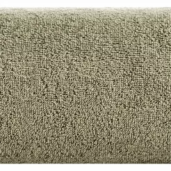 Ręcznik bawełniany 30x50 DAMLA jasny brąz gładki z subtelną bordiurą