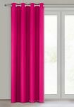 Zasłona na przelotkach 140x250 RITA jednokolorowa amarantowa z miękkiej tkaniny - 8