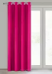 Zasłona na przelotkach 140x250 RITA jednokolorowa amarantowa z miękkiej tkaniny - 8