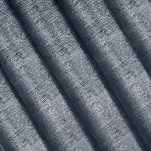 Zasłona gotowa na taśmie 140x270 AMBI welwetowa granatowa ze srebrnym nadrukiem - 4