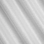 Firana na przelotkach 300x250 SIBEL biała z szampańskim nadrukiem drobnych rombów - 5