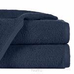 Ręcznik 50x100 GŁADKI 2 granatowy 500 g/m2 - 4