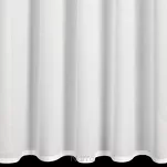 Firana na przelotkach 135x250 ROSSI biała z lejącej tkaniny z delikatnym nadrukiem - 5