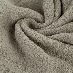 Ręcznik 30x50 EVI Pierre Cardin jasny beż zdobiony bordiurą w kolorze ręcznika z logo marki - 4