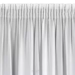 Firana na taśmie 140x270 DALIA biała z matowej tkaniny szyfonowej - 6