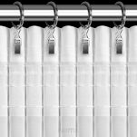 Firana na taśmie 140x270 DALIA biała z matowej tkaniny szyfonowej - 8