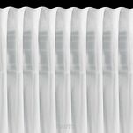 Firana na taśmie 140x270 DALIA biała z matowej tkaniny szyfonowej - 4