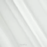 Zasłona na przelotkach 140x175 RITA jednokolorowa biała z miękkiej tkaniny - 4