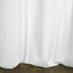 Zasłona na przelotkach 140x175 RITA jednokolorowa biała z miękkiej tkaniny - 3