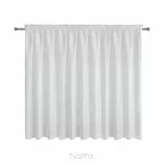 Firana gotowa na taśmie 350x160 REBECCA biała o strukturze drobnego deszczyku - 11