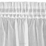 Firana gotowa na taśmie 350x160 REBECCA biała o strukturze drobnego deszczyku - 9