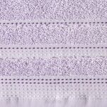 Ręcznik 50x90 POLA wrzosowy z kolorową bordiurą zakończoną stebnowaniem 500 g/m2 - 2