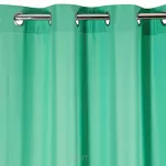 Zasłona na przelotkach 140x250 ADORE miętowa z jednobarwnej gładkiej tkaniny Design 91 - 4