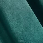 Zasłona na przelotkach 140x250 MELANIE welwetowa ciemny turkus o aksamitnej strukturze - 4