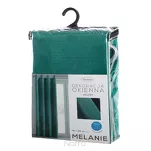 Zasłona na przelotkach 140x250 MELANIE welwetowa ciemny turkus o aksamitnej strukturze - 6