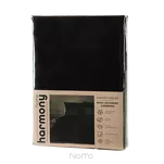 Pościel bawełniana 220x200 HARMONY czarna gładka - 7