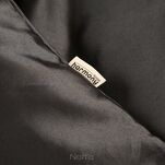 Pościel bawełniana 220x200 HARMONY czarna gładka - 4