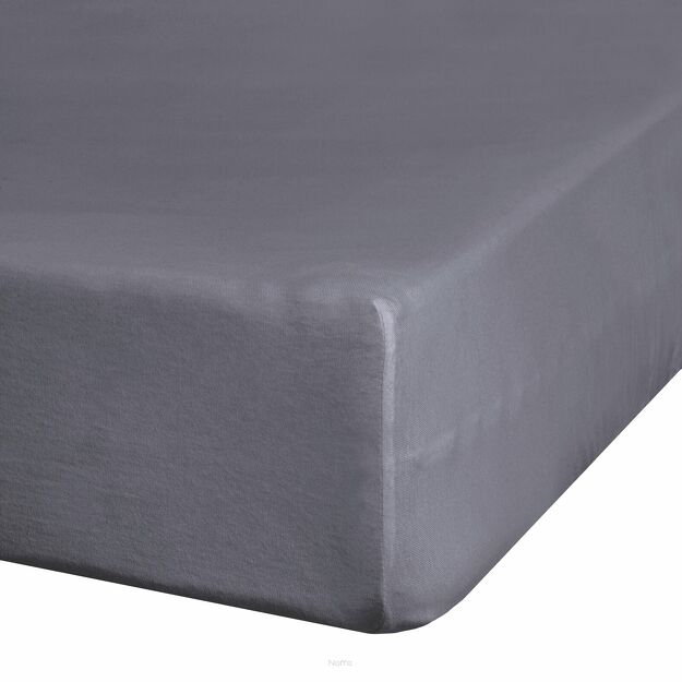 Prześcieradło z bawełny jersey 3 z gumką stalowe 220x200