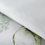 Pościel z mikrowłókna 160x200 BUENA biała zielona wzór kwiatowy Design 91 - 3