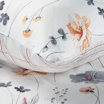 Pościel bawełniana 160x200 LEA 10 biała wzór kwiatowy dwustronna Design 91 - 3