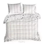 Pościel bawełniana 160x200 LEA 10 biała wzór kwiatowy dwustronna Design 91 - 8