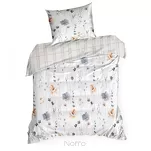 Pościel bawełniana 160x200 LEA 10 biała wzór kwiatowy dwustronna Design 91 - 5