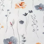 Pościel bawełniana 160x200 LEA 10 biała wzór kwiatowy dwustronna Design 91 - 2